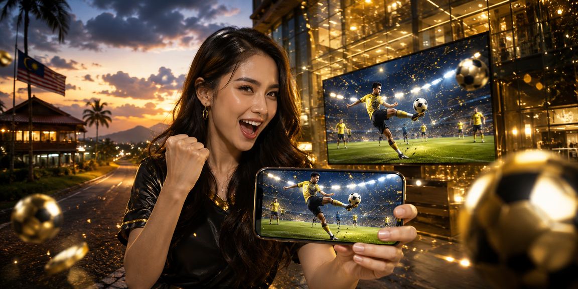 Peminat bola sepak Malaysia menikmati pertaruhan sukan dalam talian bersama platform 4dpredict