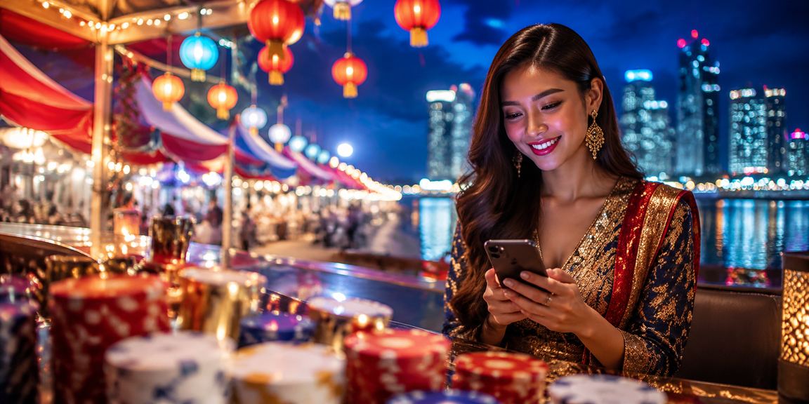Pengguna Malaysia menikmati bonus VIP kasino dalam talian 4dpredict sempena perayaan Hari Raya